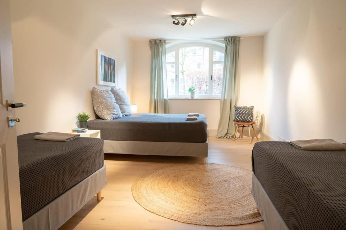 Spacious 3-Bedroom Apartment Near Eilbekpark Hamburg Dış mekan fotoğraf